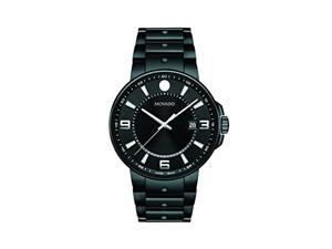 Movado SE Pilot Black Stainless Steel Men's watch #0606809 Movado SE Pilot Black Stainless Steel Men's watch #0606809