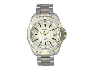 Mns TwoTone Bracelet White dial Date - SGEE74P1 Mns TwoTone Bracelet White dial Date - SGEE74P1