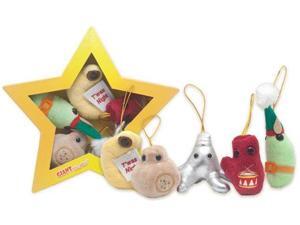 Plush Microbe: Christmas Star Mini Microbes Box Plush Microbe: Christmas Star Mini Microbes Box