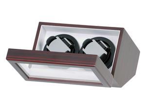 Double Watch Winder Ebony Wood With Japanese Mabuchi Motor Double Watch Winder Ebony Wood With Japanese Mabuchi Motor