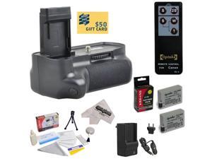 Opteka BG-E8 BGE8 (4516B001) Replacement Battery Grip for Canon EOS T2i T3i T4i T5i 550D 600D 650D 700D DSLR Digital Camera Opteka BG-E8 BGE8 (4516B001) Replacement Battery Grip for Canon EOS T2i T3i T4i T5i 550D 600D 650D 700D DSLR Digital Camera