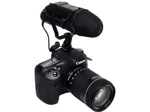 Opteka VM-200 Video Condenser Stereo Shotgun Microphone for Digital SLR Cameras and Camcorders Opteka VM-200 Video Condenser Stereo Shotgun Microphone for Digital SLR Cameras and Camcorders
