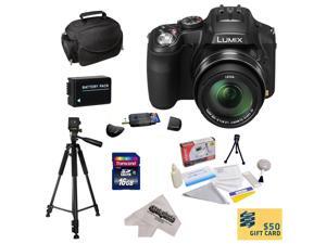 Panasonic Lumix DMC-FZ200 Digital Camera with 3-Inch LCD With 16GB SDHC Card, Reader, Battery, Case, Tripod, Lens Cleaning Kit including LCD Screen Protectors, $50 Photo Print Gift Card Panasonic Lumix DMC-FZ200 Digital Camera with 3-Inch LCD With 16GB SDHC Card, Reader, Battery, Case, Tripod, Lens Cleaning Kit including LCD Screen Protectors, $50 Photo Print Gift Card