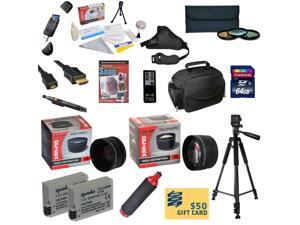 47th Street Photo Ultimate Accessory Kit for the Canon Rebel T2i, T3i, T4i, T5i, 650D, 700D, Kiss X5 Kiss X4, KissX6i, Kiss X7i, EOS 550D, 600D DSLR Digital Camera - Kit Includes: 64GB High-Speed SDXC 47th Street Photo Ultimate Accessory Kit for the Canon Rebel T2i, T3i, T4i, T5i, 650D, 700D, Kiss X5 Kiss X4, KissX6i, Kiss X7i, EOS 550D, 600D DSLR Digital Camera - Kit Includes: 64GB High-Speed SDXC