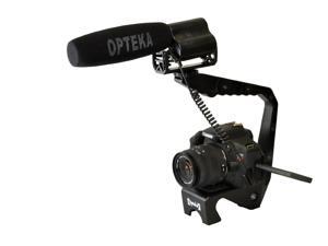 Opteka X-GRIP EX MK III Steel Video Stabilizing Handle with VM-100 Video Condenser Shotgun Microphone Kit Opteka X-GRIP EX MK III Steel Video Stabilizing Handle with VM-100 Video Condenser Shotgun Microphone Kit