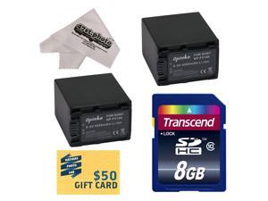2 Opteka NP-FV100 4500mAh Ultra High Capacity Li-ion Battery Packs with 8GB Memory Card and More for Sony CX110 CX130 CX150 CX160 CX170 CX190 CX200 CX210 CX220 CX230 CX250 CX260 CX260V CX280 CX290 2 Opteka NP-FV100 4500mAh Ultra High Capacity Li-ion Battery Packs with 8GB Memory Card and More for Sony CX110 CX130 CX150 CX160 CX170 CX190 CX200 CX210 CX220 CX230 CX250 CX260 CX260V CX280 CX290
