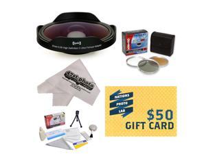 Opteka Platinum Series 0.3X HD Ultra Fisheye Lens Kit for All Sony, JVC, Canon, Panasonic & Samsung camcorders with 37MM, 34MM, 30.5MM, 30MM & 25MM filters with 3 PC Filter, Cloth, $50 Gift Card! Opteka Platinum Series 0.3X HD Ultra Fisheye Lens Kit for All Sony, JVC, Canon, Panasonic & Samsung camcorders with 37MM, 34MM, 30.5MM, 30MM & 25MM filters with 3 PC Filter, Cloth, $50 Gift Card!