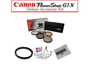 Canon G1X Starter Accessory Package Featuring Opteka Pro 5 Pcs. Filter Kit, Canon G1X Adapter And More Canon G1X Starter Accessory Package Featuring Opteka Pro 5 Pcs. Filter Kit, Canon G1X Adapter And More