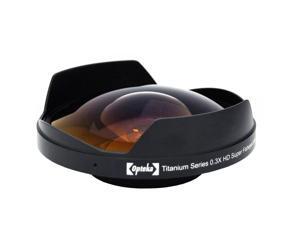 Opteka OPT-SC62FE Titanium Series 62mm 0.3X HD Super Fisheye Lens for Professional Video Camcorders Opteka OPT-SC62FE Titanium Series 62mm 0.3X HD Super Fisheye Lens for Professional Video Camcorders