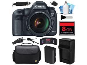 Canon EOS 5D Mark 3 III DSLR Digital Camera w/ 24-105mm Lens (8GB Value Bundle) Canon EOS 5D Mark 3 III DSLR Digital Camera w/ 24-105mm Lens (8GB Value Bundle)