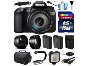 Canon EOS 60D SLR Digital Camera w/ EFS 18-200mm IS Lens (16GB Essential Bundle) Canon EOS 60D SLR Digital Camera w/ EFS 18-200mm IS Lens (16GB Essential Bundle)