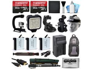 128GB Extreme Accessory Bundle Kit for GoPro HERO4 Hero4 Black Silver Edition 128GB Extreme Accessory Bundle Kit for GoPro HERO4 Hero4 Black Silver Edition