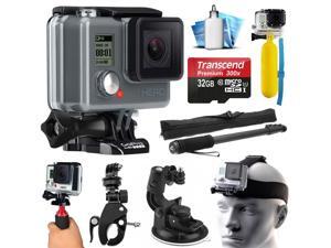 GoPro HD HERO Waterproof Action Camera Camcorder with 32GB Deluxe Accessories Bundle includes microSD Card + Floating Bobber + Selfie Stick + Stabilizer Holder + Car Windshield Suction Cup (CHDHA-301) GoPro HD HERO Waterproof Action Camera Camcorder with 32GB Deluxe Accessories Bundle includes microSD Card + Floating Bobber + Selfie Stick + Stabilizer Holder + Car Windshield Suction Cup (CHDHA-301)