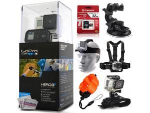 GoPro HERO3+ Hero 3+ Plus Black Edition Camera CHDHX-302 with 32GB Ultra Memory + Suction Cup Mount + Headstrap + Chest Harness + Hand Wrist Glove + Floaty Strap GoPro HERO3+ Hero 3+ Plus Black Edition Camera CHDHX-302 with 32GB Ultra Memory + Suction Cup Mount + Headstrap + Chest Harness + Hand Wrist Glove + Floaty Strap