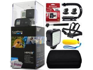 GoPro HERO3+ Hero 3+ Plus Black Edition Camera CHDHX-302 with 64GB Ultra Memory + Premium Case + Opteka X-Grip + Selfie Stick + Chest Harness Strap + LED Night Light + Floaty Bobber & More GoPro HERO3+ Hero 3+ Plus Black Edition Camera CHDHX-302 with 64GB Ultra Memory + Premium Case + Opteka X-Grip + Selfie Stick + Chest Harness Strap + LED Night Light + Floaty Bobber & More