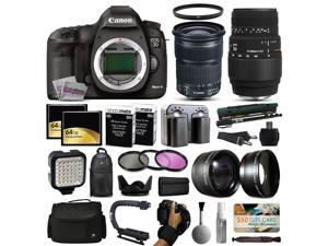 Canon EOS 5D Mark 3 DSLR Digital Camera + 24-105mm STM + Sigma 70-300mm Lens + 128GB Memory + 2 Batteries + Charger + LED Video Light + Backpack + Case + Filters + Auxiliary Lenses + More Canon EOS 5D Mark 3 DSLR Digital Camera + 24-105mm STM + Sigma 70-300mm Lens + 128GB Memory + 2 Batteries + Charger + LED Video Light + Backpack + Case + Filters + Auxiliary Lenses + More