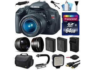 Canon EOS Rebel T3i 600D Digital Camera w/ 18-55mm Lens (64GB Essential Bundle) Canon EOS Rebel T3i 600D Digital Camera w/ 18-55mm Lens (64GB Essential Bundle)