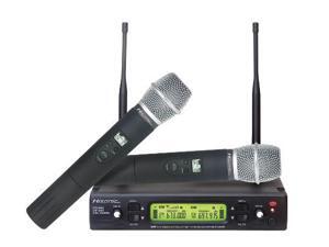 Hisonic HSU482H Dual UHF Wireless Microphone System Hisonic HSU482H Dual UHF Wireless Microphone System