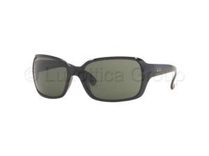 Ray-Ban RB 4068 Sunglasses Styles - Black Frame / Crystal Green Lenses, 601-6017 Ray-Ban RB 4068 Sunglasses Styles - Black Frame / Crystal Green Lenses, 601-6017