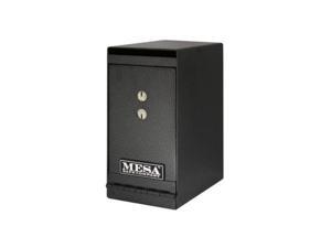 Mesa Safes Muck Vertical Under Counter Safe, Black, 12x6x8.75in - Mesa Safes Muck Vertical Under Counter Safe, Black, 12x6x8.75in -