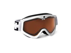 Spy Optic Targa 3 Snow Goggles - White - Persimmon Lens Spy Optic Targa 3 Snow Goggles - White - Persimmon Lens