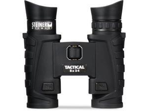 New Steiner 8x24 T24 Tactical Binoculars, Charcoal New Steiner 8x24 T24 Tactical Binoculars, Charcoal