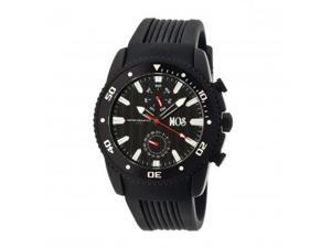 MOS TK106 Tokyo Mens Watch, 45mm, Black Strap, Black Dial MOS TK106 Tokyo Mens Watch, 45mm, Black Strap, Black Dial