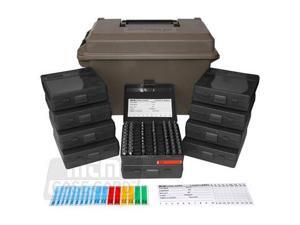 MTM 9mm Ammo Can 1000 Round w/ 10 each P-100-9s, Dark Earth MTM 9mm Ammo Can 1000 Round w/ 10 each P-100-9s, Dark Earth