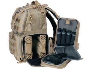 GPS Tactical Tactical Range Backpack, Tan GPS Tactical Tactical Range Backpack, Tan