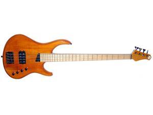 MTD Kingston Artist 4 String Bass Guitar - Amber, Maple Fretboard MTD Kingston Artist 4 String Bass Guitar - Amber, Maple Fretboard