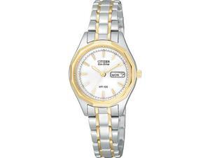 Citizen Eco-Drive Sport White Dial Two-tone Ladies Watch EW3144-51A Citizen Eco-Drive Sport White Dial Two-tone Ladies Watch EW3144-51A