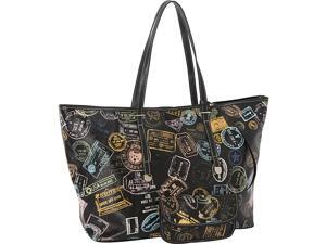 Sydney Love Bon Voyage Passport Print Large Tote Sydney Love Bon Voyage Passport Print Large Tote