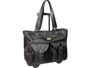 Clark & Mayfield Marquam 18.4in. Rolling Laptop Tote Clark & Mayfield Marquam 18.4in. Rolling Laptop Tote