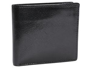 Leatherbay Double Fold Leather Wallet w/Pocket Leatherbay Double Fold Leather Wallet w/Pocket