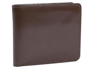 Leatherbay Double Fold Leather Wallet w/Pocket Leatherbay Double Fold Leather Wallet w/Pocket
