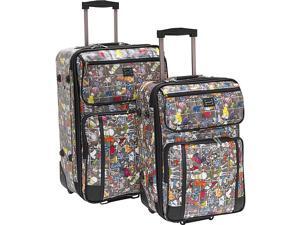 Sydney Love Diva Dogs-2pc Luggage Set Sydney Love Diva Dogs-2pc Luggage Set