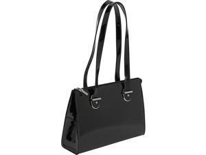 Jack Georges Patent Collection Top Zip Shoulder Handbag Jack Georges Patent Collection Top Zip Shoulder Handbag