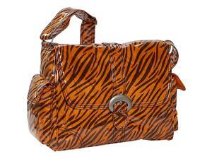Kalencom Tiger Fur Laminated Buckle Bag Kalencom Tiger Fur Laminated Buckle Bag