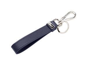 Royce Leather 598-BLUE-2 Saffiano Leather Luxury Key Ring Organizer and Key Fob Royce Leather 598-BLUE-2 Saffiano Leather Luxury Key Ring Organizer and Key Fob