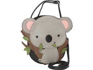 Ashley M Cute Baby Koala Bear Crossbody Bag Ashley M Cute Baby Koala Bear Crossbody Bag