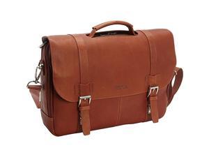 Kenneth Cole Reaction Show Business - Colombian Leather Flapover Computer Case - Cognac Kenneth Cole Reaction Show Business - Colombian Leather Flapover Computer Case - Cognac