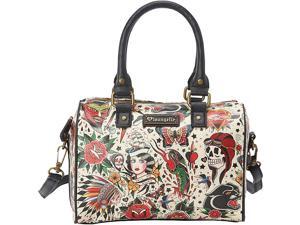 Loungefly Classic Tattoo Printed Pebble Duffle Loungefly Classic Tattoo Printed Pebble Duffle