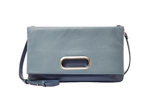 Skagen Ella Perforated Leather Fold-Over Skagen Ella Perforated Leather Fold-Over