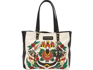 Loungefly Hold Fast Mermaid Tattoo Tote Loungefly Hold Fast Mermaid Tattoo Tote