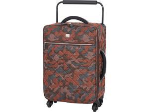 IT Luggage World's Lightest Quilted Camo 21.7 inch 4 Wheel Spinner Carry On IT Luggage World's Lightest Quilted Camo 21.7 inch 4 Wheel Spinner Carry On