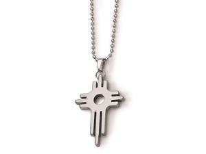 Chisel Tungsten Cross Necklace 22 inches Chisel Tungsten Cross Necklace 22 inches