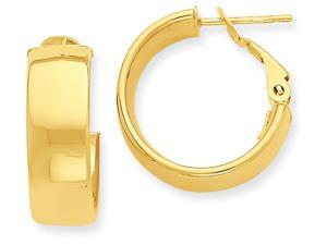 14k Hoop Earrings in 14 kt Yellow Gold 14k Hoop Earrings in 14 kt Yellow Gold