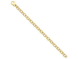 8.5 Inch 14k 6.5mm Polished Fancy Link Chain Bracelet in 14 kt Yellow Gold 8.5 Inch 14k 6.5mm Polished Fancy Link Chain Bracelet in 14 kt Yellow Gold