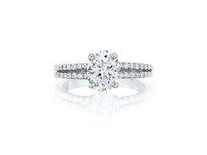 Ryan Jonathan GIA Certified Diamond Engagement Ring in Platinum (2.40 cttw, F/VS) Ryan Jonathan GIA Certified Diamond Engagement Ring in Platinum (2.40 cttw, F/VS)