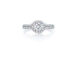 Ryan Jonathan Bypass Diamond Engagement Ring in Platinum (1.00 cttw) Ryan Jonathan Bypass Diamond Engagement Ring in Platinum (1.00 cttw)